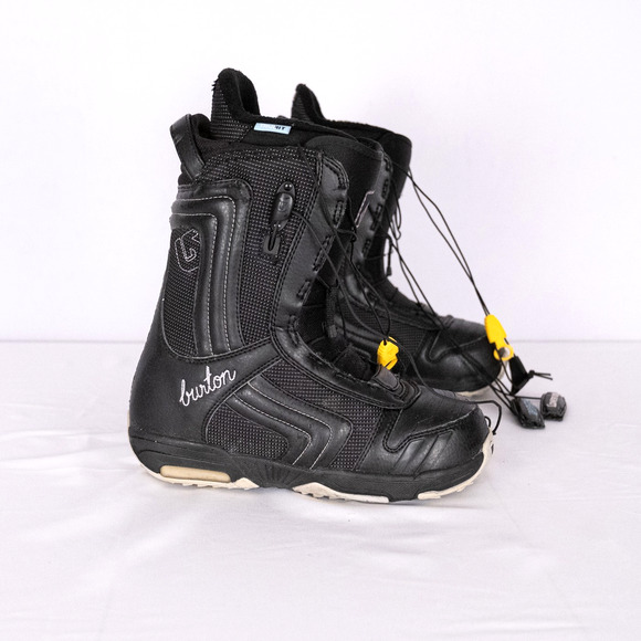 Burton Emerald Imprint2 Women's Snowboard Boots Black SZ 8.5 TrueFit Speed Lace - Picture 1 of 13